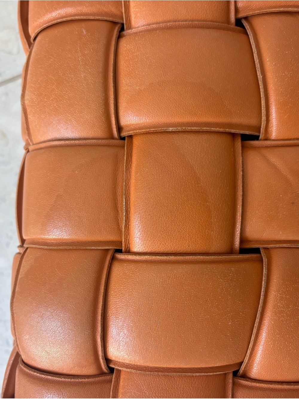 Bottega Veneta Brown Intrecciato Leather Crossbody Bag